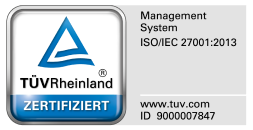 TÜV Certificate